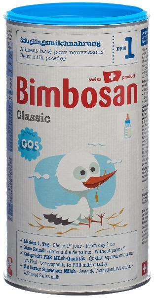 Actual product image Bimbosan Classic 1 (400 g, from birth)
