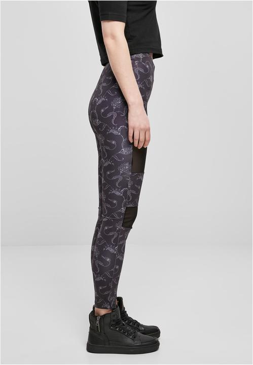 Produktbild Urban Classics Ladies Tech Mesh AOP Leggings (4XL)