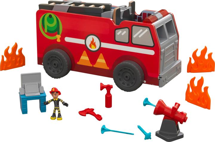 Produktbild KidKraft 2-in-1-Spielset Transformierendes Feuerwehrauto