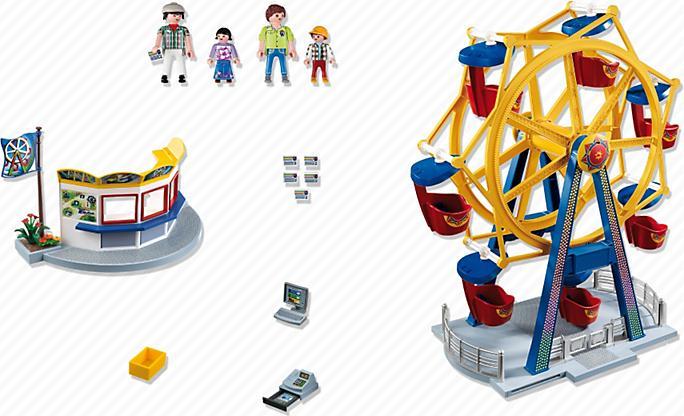 Produktbild Playmobil Riesenrad mit bunter Beleuchtung (5552)