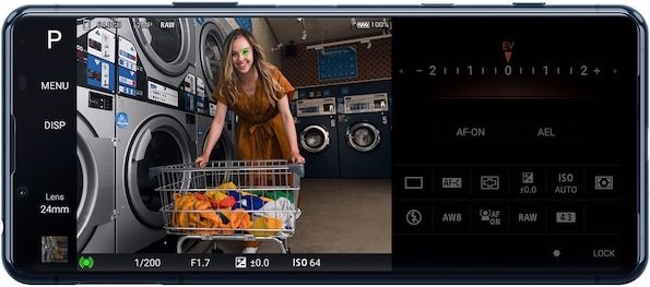 Produktbild Sony Xperia 5 II (128 GB, Blue, 6.10", Hybrid Dual SIM, 12 Mpx, 5G)