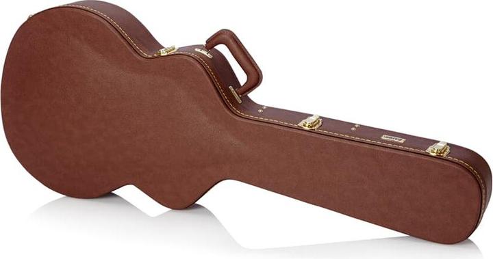 Produktbild Gator Cases GW-335-BROWN houten koffer voor semi-hollow gitaar (Gitarre)