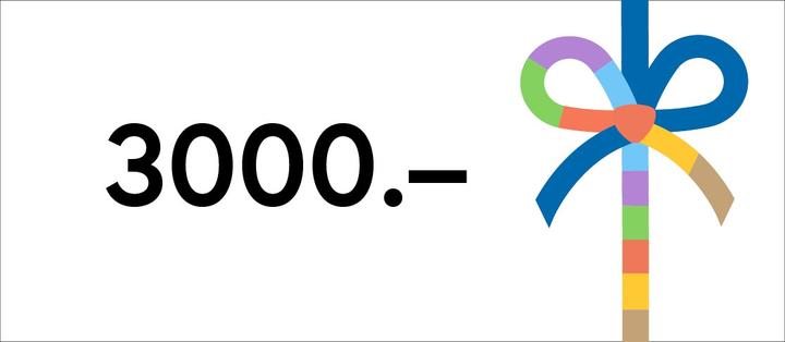 Produktbild Digitaler Gutschein CHF 3000.–