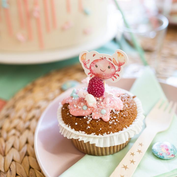Actual product image Papierdrachen Cake topper (19 pcs.)