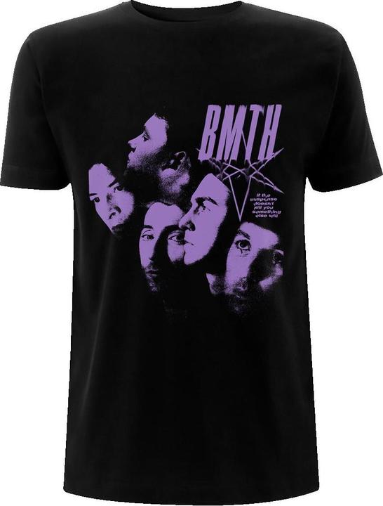 Image du produit Bring Me The Horizon Unisexe Adulte Photo Montage T-shirt (XL)