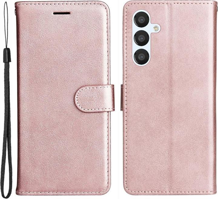 Cover-Discount Galaxy A54 - Custodia in pelle rosa (Samsung Galaxy A54 5G)