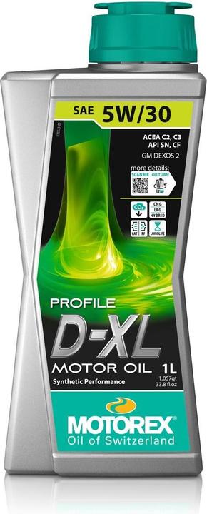 Image du produit Motorex Profils D-XL (1 l, SAE 5W, SAE 30)