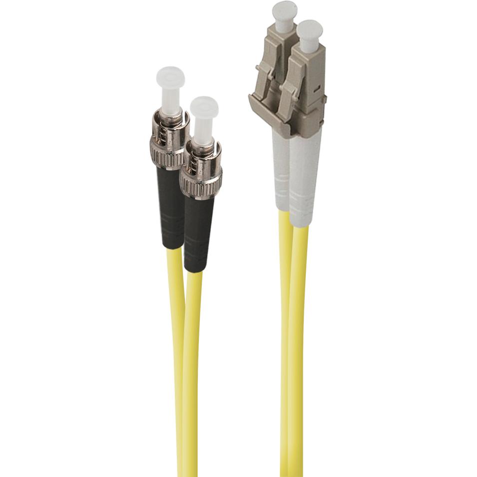 Alogic Glasfaserkabel LC-ST Multi Mode Duplex LSZH OS2 (CAT6, 2 m), Netzwerkkabel