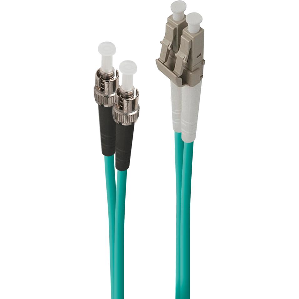 Alogic Glasfaserkabel LC-ST Multi Mode Duplex LSZH OM4 (5 m), Netzwerkkabel