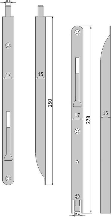 Immagine prodotto Cardatec Catenaccioli a filo D1, basso