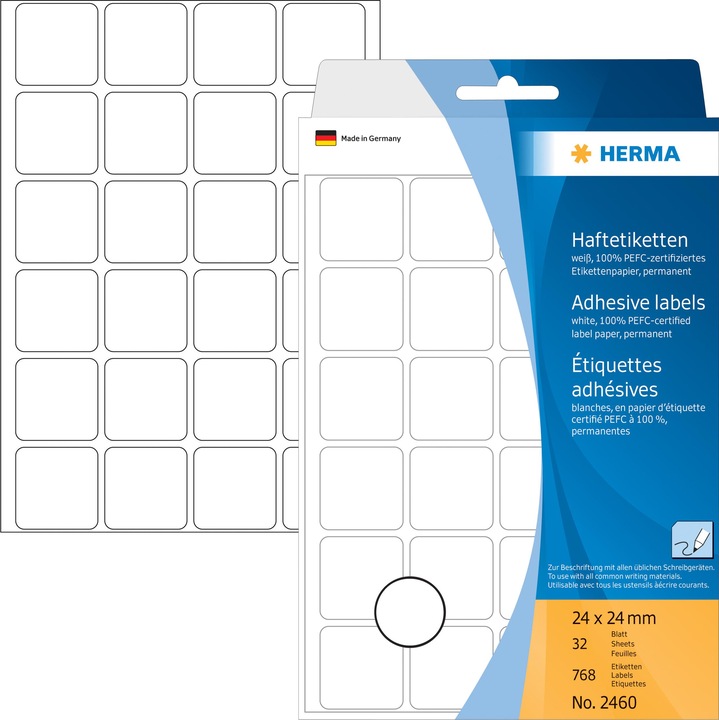Actual product image Herma Multipurpose labels