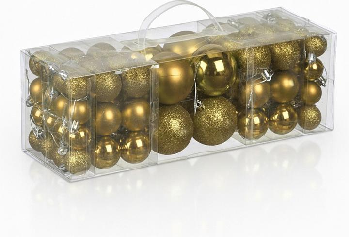 Actual product image Relaxdays 76 Christmas baubles (76x)