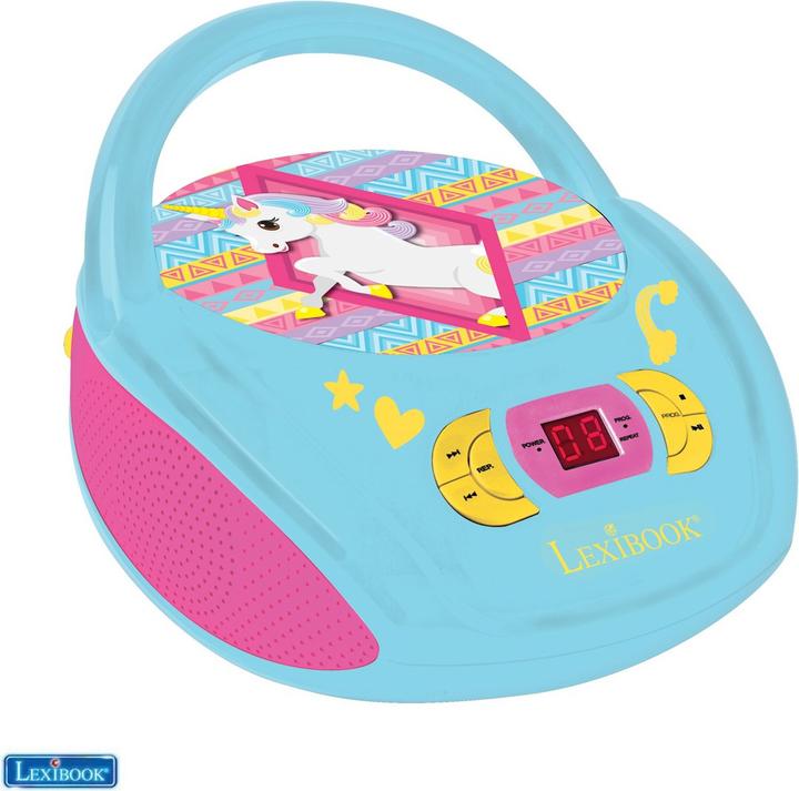 Actual product image Lexibook CD-Player Unicorn