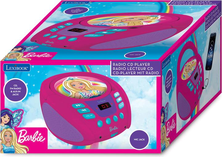 Actual product image Lexibook Radio CD Player Barbie