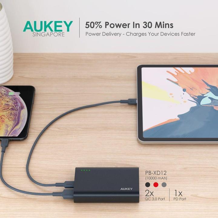 Image du produit Aukey Powerbank PB-XD13 (20000 mAh, 18 W, 77 Wh)