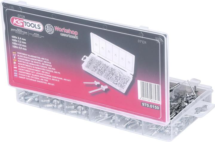 Actual product image KS Tools Blind rivets range