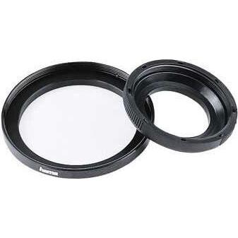 Hama Adapter 49 mm Filter an 52 mm Objektiv (Obektivfilter Halter, 49 mm), Objektivfilter Zubehör, Schwarz