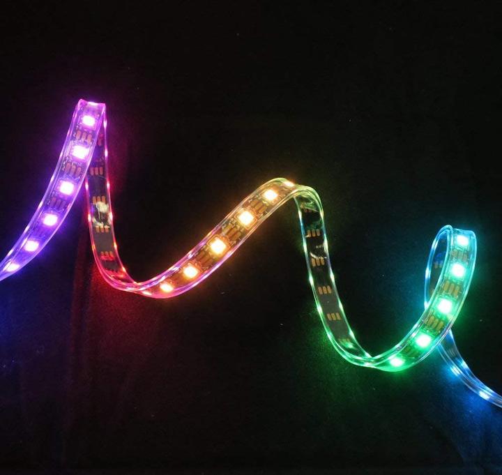 Actual product image OEM NeoPixel Digital RGB LED Weatherproof Strip