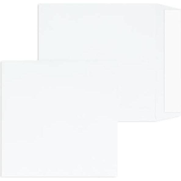 Blanke, Versandtasche + Luftpolstertasche, Versandtaschen 185x185mm 120g/qm haftklebend VE=100 Stück weiss (100 x)