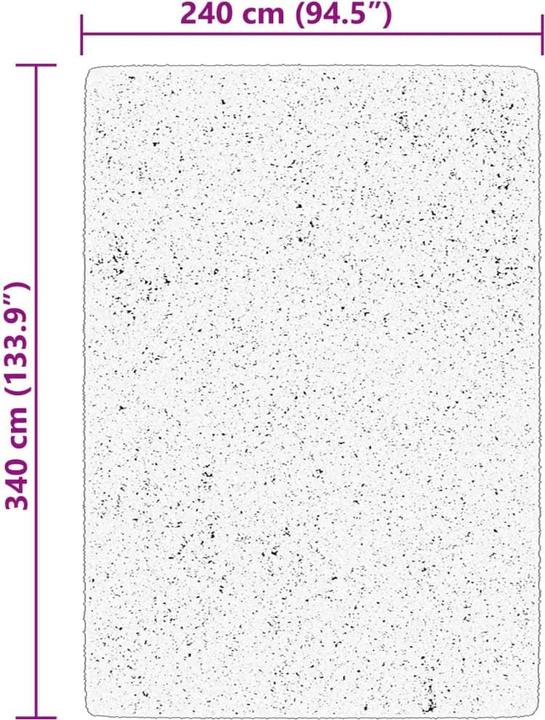Produktbild vidaXL Teppich (80 cm)