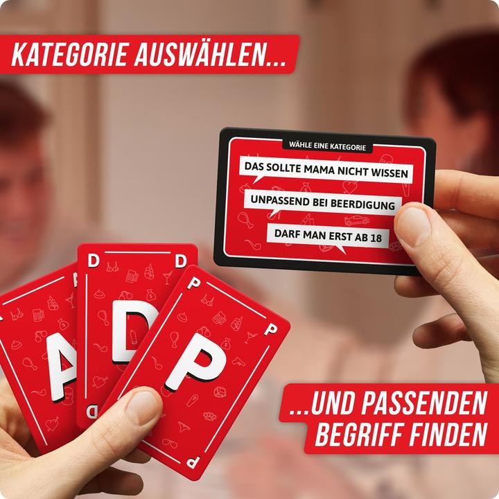 Image du produit Denkriesen Stad Land Vollpfosten - Jeu de cartes Red Light Edition (d) (Allemand, 3 - 6 Joueur)