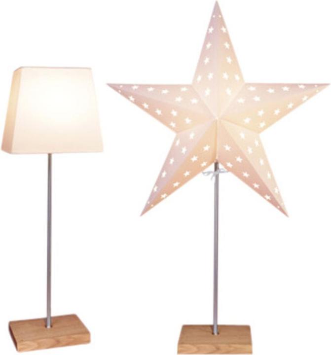 Produktbild Star Trading Weihnachtsstern beleuchtet stehend | Fensterstern mit Beleuchtung | Weihnachtsdeko Fens