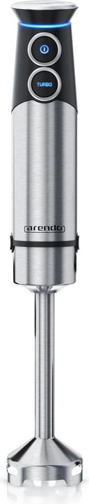 Actual product image Arendo Hand blender stainless steel, 1500 W, electric hand blender, infinitely variable speed + turbo