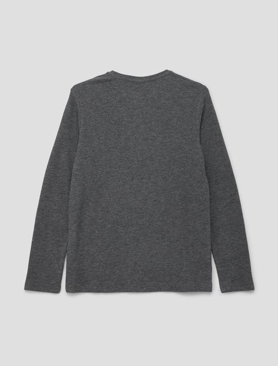 Produktbild s.Oliver T-Shirt Longsleeve mit Waffelpiqué-Struktur (M)