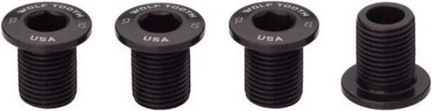 Actual product image Wolf Tooth Chainring bolts M8 with thread 4 pieces