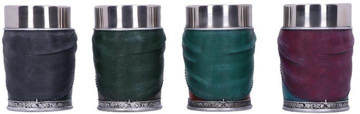 Produktbild Nemesis Now Lord of the Rings Hobbit Shot Glass Set (4 x, Schnapsgläser + Shotgläser)