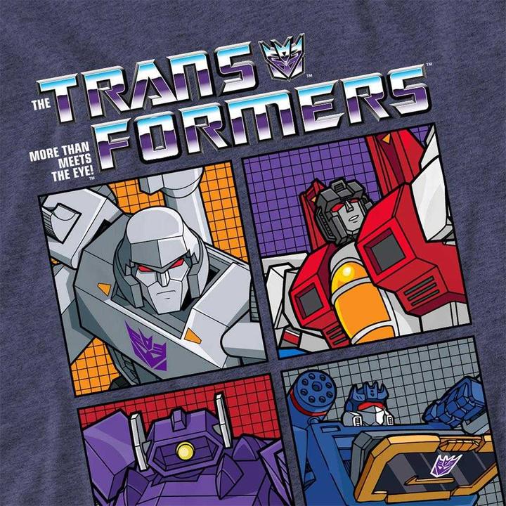 Produktbild Transformers Generations Retro Villainous Decepticon TShirt (S)