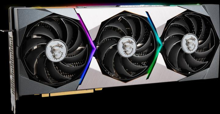 Actual product image MSI GeForce RTX 3080 Ti Suprim X 12G (12 GB)
