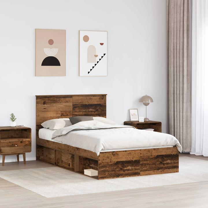Image du produit vidaXL Moderner Bettrahmen (120 x 190 cm)
