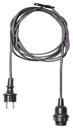 Actual product image Scharnberger+Hasenbein 88973 Rubber cable sz 5m E27 socket