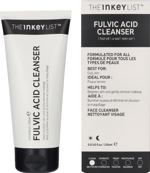 Immagine prodotto The Inkey List Detergente all'acido fulvico (Salviette detergenti per il viso, 150 ml)