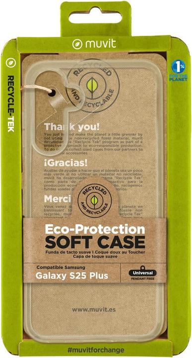 Produktbild Muvit Handyhülle for Change Samsung Galaxy S25 Plus Galaxy S25+ (Samsung Galaxy A35, Samsung Galaxy S25, Samsung Galaxy S25+)