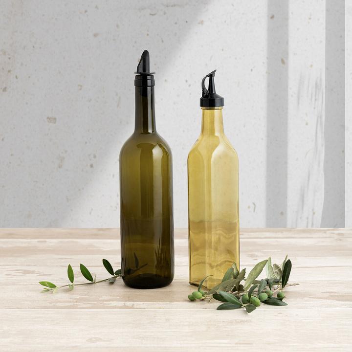 Immagine prodotto Quid Bottiglia di olio Naturalia in vetro verde 750 ml (750 ml)