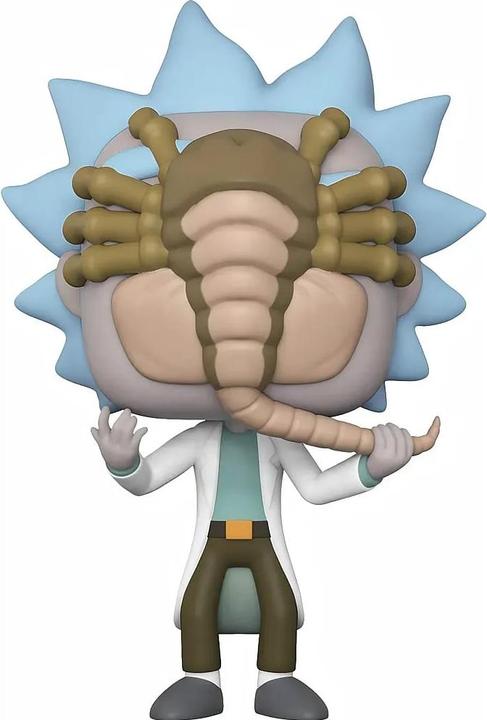 Actual product image Funko Pop! Rick & Morty - Rick Facehugger (343)