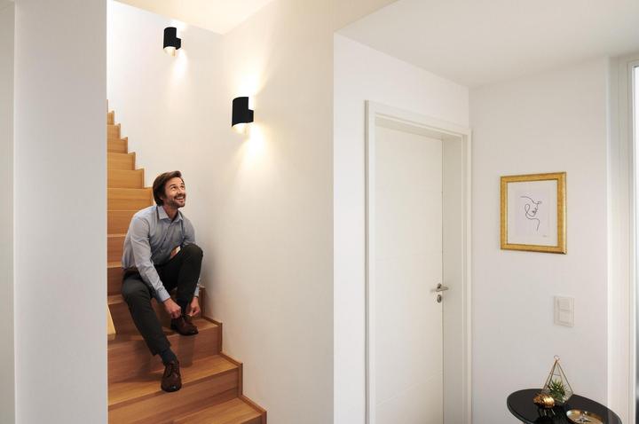 Produktbild Osram SMART+ Matter Wall Twist Black 230x127mm Tunable White (700 lm)