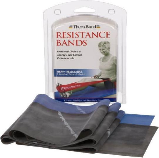 TheraBand Bande d'exercice (1.50 m, Extra fort, Haute résistance)