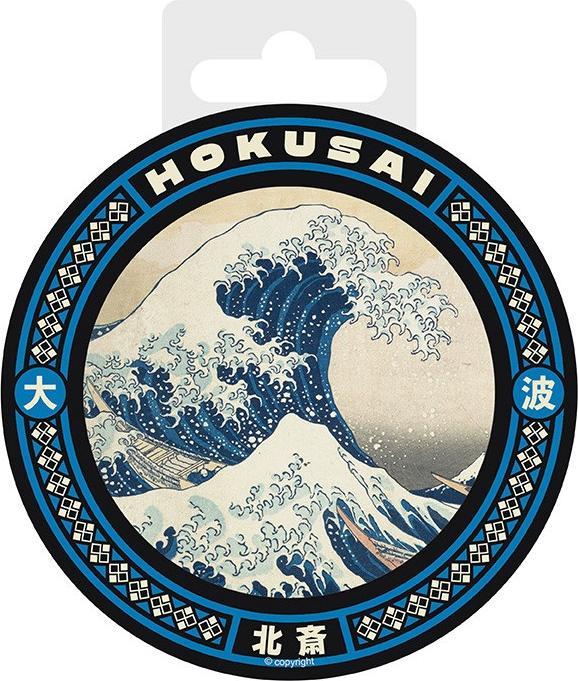 ABYstyle Hokusai Sottobicchiere Ceramica: Great Wave 10cm (Dessous de verre)