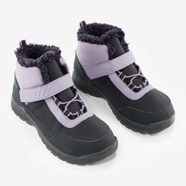 Immagine prodotto Quechua Scarpe invernali per bambini taglia 24-34 velcro caldo impermeabile escursionismo invernale - SH100 (28)