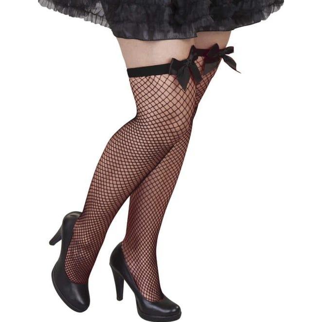 MICA Festival Overknees - für Erwachsene - schwarz (One Size)