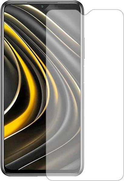 Actual product image MU Budget Protective glass screen protector (1 Piece, Xiaomi Poco M3)