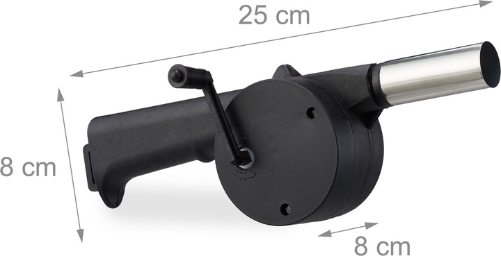Immagine prodotto Relaxdays Soffiatore barbecue, manuale