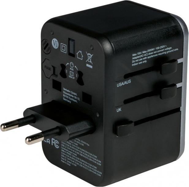 Productafbeelding Verbatim Universele Reisadapter
