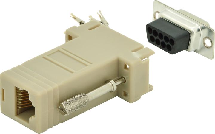Produktbild Digitus Adapter, DB9,modular DB9m (0.20 m)