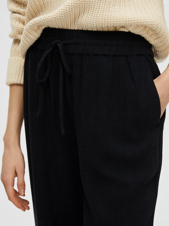 Image du produit Selected Femme Pantalon en lin mélangé (38)