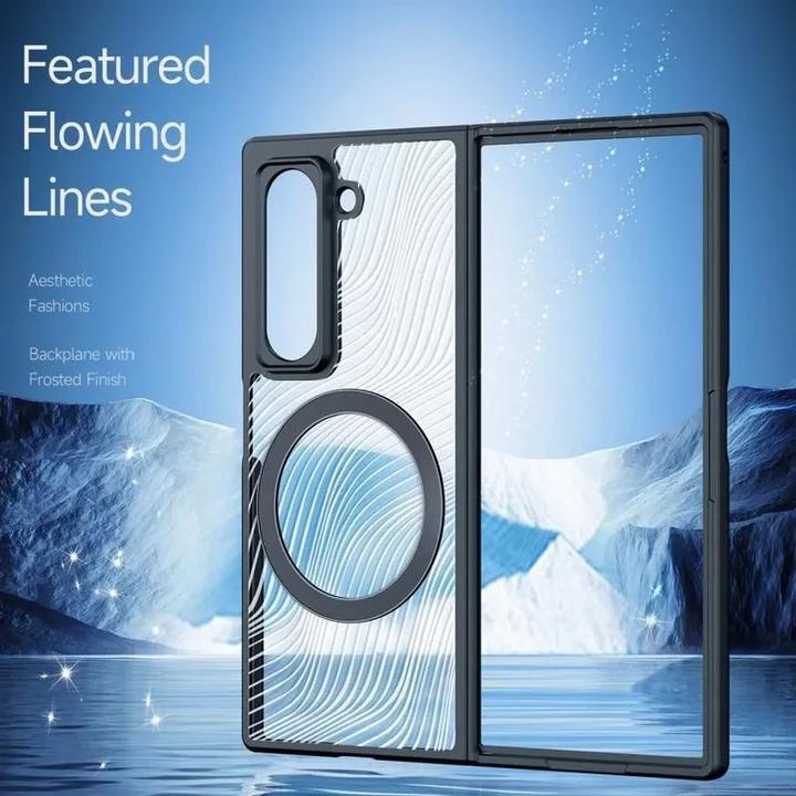 Actual product image Dux Ducis - Aimo MagSafe Series - Samsung Galaxy Z Fold SE - Black (Samsung Galaxy Fold)
