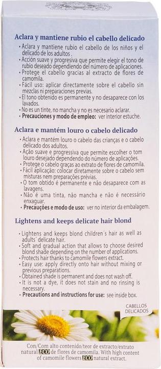 Produktbild Inteacosmetics CAMOMILA loción cabello rubio infantil 100 ml (100 ml, Flüssiges Shampoo)